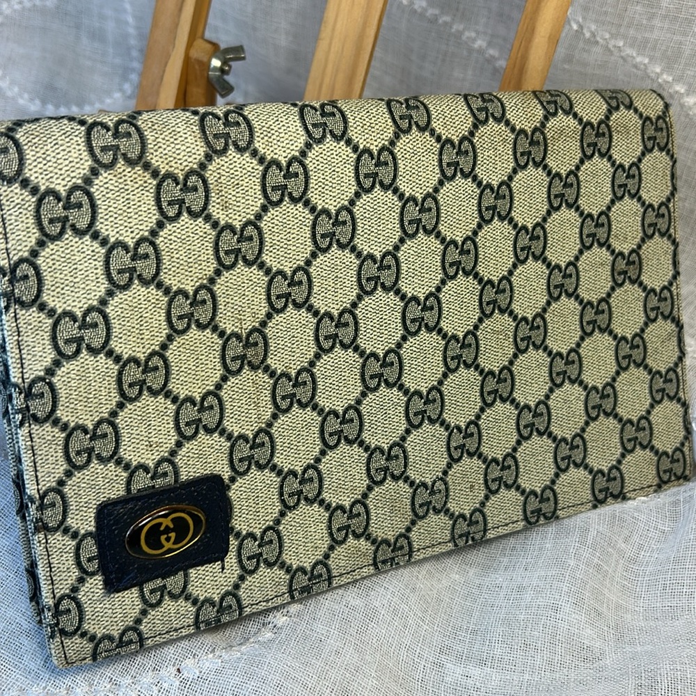 Gucci vintage (1970s?) clutch in excellent condition for its age - Picture 15 of 15